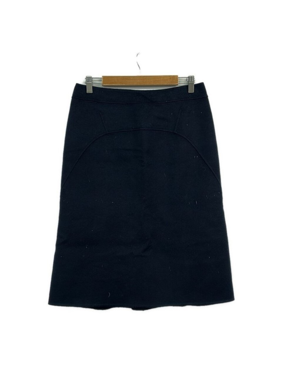 Celine Skirt M Dark Navy Cashmere 40